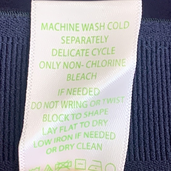 Lilly Pulitzer Sz XS Navy Blue Pull On Slit Back Hem Stretchy Pants - Picture 10 of 12